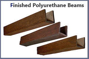 Interior ceiling beams